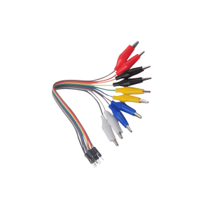 Alligator Clip to Dupont Wire 10pin 20cm male