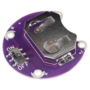 LilyPad Coin Cell Battery Holder CR2032