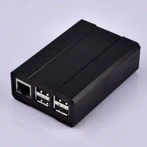 Black Metalic Case for Rpi 3