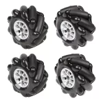 Mecanum omnidirectional wheel 97mm without Coupling - 2pcs (Left and Right)