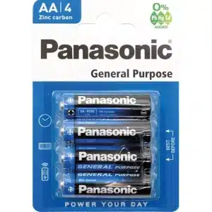 AA panasonic Zinc Battery 4pcs