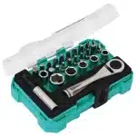 Pro'skit 27pcs 1/4" Drive Socket & Screwdriver Set SD-2318M