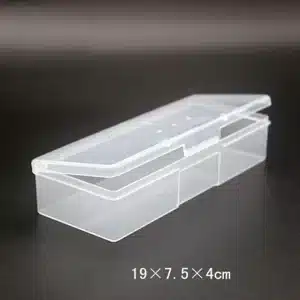 Plastic box (19x7.5x4) cm