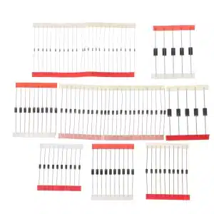 100pcs Fast Switching Schottky Diode kit set 8values 1N4148 1N4007 1N5819 1N5399 1N5408 1N5822 FR107 FR207