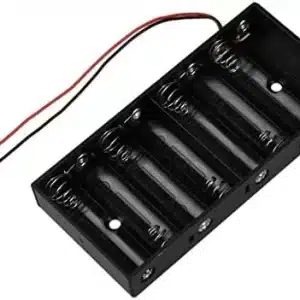 8AA Batteries Storage Box Holder