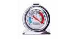 Stainless Steel Refrigerator Thermometer, Silver -20 - 20°(-20-80°F)