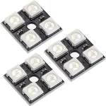 4 X WS2812 5050 RGB full-color LED Module