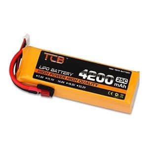 TCBWORTH Lipo Battery 2s 7.4v - 4200mAh 60C XT60