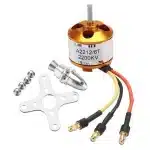 A2212 Brushless Motor with Banana Plugs (2450 KV)