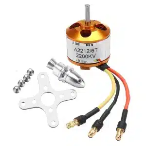 A2212 Brushless Motor with Banana Plugs (2450 KV)