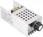 AC 220V 6000W SCR Voltage Regulator Controller Electronic Dimmer Motor Speed Controller with Case
