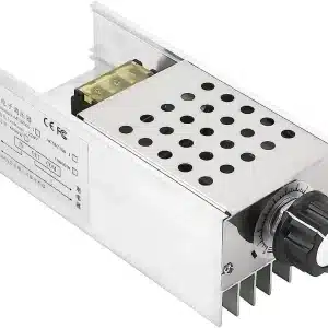 AC 220V 6000W SCR Voltage Regulator Controller Electronic Dimmer Motor Speed Controller with Case
