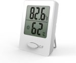 Digital LCD Temperature Humidity Meter Indoor Outdoor