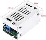 200W DC-DC Step Up Boost Converter 6-35V to 6-55V 10A Adjustable Voltage With Aluminum Shell
