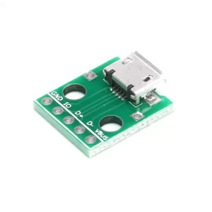 MICRO USB to DIP Adapter 5pin Female Connector B Type PCB Converter