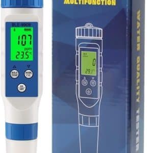 5 in 1 TDS/EC/PH/SALT/Temperature Meter with BLUETOOTH - BLE-9909