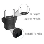 US to EU Power Adapter