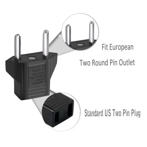 US to EU Power Adapter
