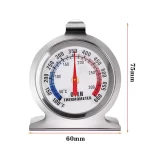 Stainless Steel Oven Thermometer, Silver 50-300℃(200-600°F)