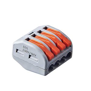 WAGO Wire Push Cable Connector 4 ports