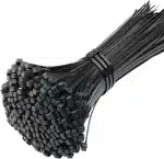 Self-locking Nylon Cable Ties 20cm 200pcs - BLACK