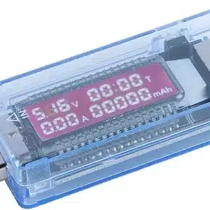 KWS-V20 Battery Tester 3V to 9V 0A to 3A USB Charger Power Battery Capacity Tester Voltage Current Meter