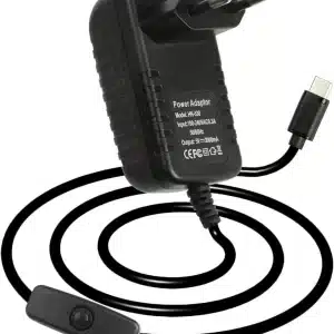 5V 3A Raspberry Pi 4 Power Adapter USB Type C