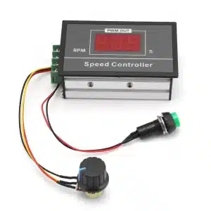 QA-26S 30A DC 6V 12V 24V 48V PWM Motor Speed Controller LED Digital Display 0-100% adjustable Voltage Regulator With Potentiometer Switch