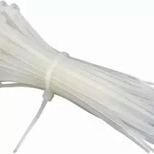 Self-locking Nylon Cable Ties 10cm 100pcs - WHITE