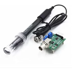 Liquid Water PH Value Detection sensor Electrode + Module Board ( HIGH QUALITY )