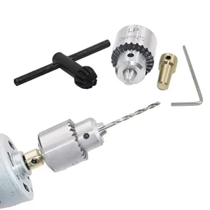 Micro Motor Drill Chucks Clamping 0.3-4mm Jt0 Taper Mounted Drill Chuck