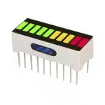 10 Grid Digital Segment 4 Color LED Display