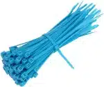Self-locking Nylon Cable Ties 10cm 100pcs - BLUE