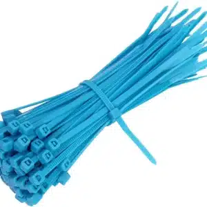 Self-locking Nylon Cable Ties 10cm 100pcs - BLUE