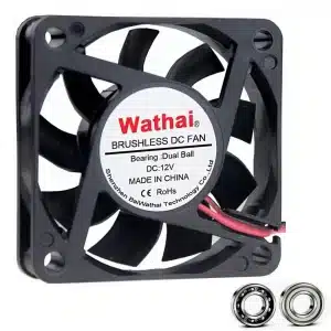 6015 12V cooling fan XH2.54 cable 60x60x15mm