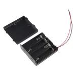 4AA Battery Storage Box Case with Switch