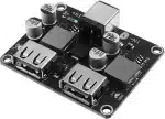 QC3.0 QC2.0 USB DC-DC Buck Converter Charging Step Down Module 6-32V 9V 12V 24V to Fast Quick Charger Circuit Board 3V 5V 12V Two Channel