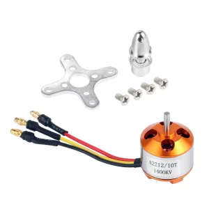 A2212 Brushless Motor with Banana Plugs (1400 KV)