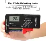 BT-168D Digital Battery Tester with display 9V/1.5V/AA/AAA Button Cell