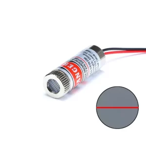 650nm 5mW Red Line Laser Module Focus Adjustable DC3V-6V