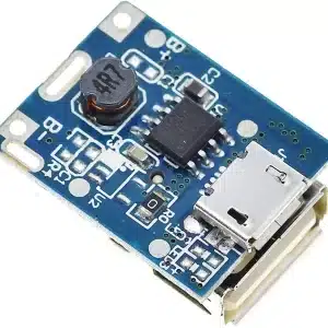 5V Step Up Power Module Lithium Battery Charging Board Boost Converter LED Display USB For DIY Charger 134N3P 25X18X12MM