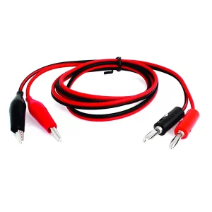Cable with Crocodile Connector and Banana Jack