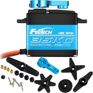 FT5330M Full Metal Gear Servo Motor 35kg 180 Degree Waterproof