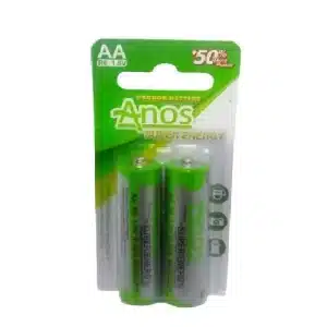 AA Anos Zinc Battery 2pcs