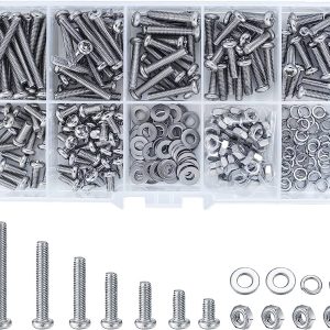 300pcs M3 Stainless Steel screw kit cross Head