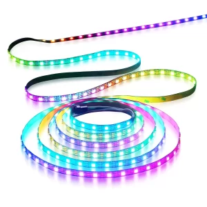 WS2812 DC 5V Addressable RGB Led Strip 60 leds/Meter Waterproof IP65 1m