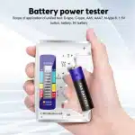Digital Battery Tester with LCD Display C D N AA AAA 9V 1.5V Button Cell