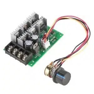 DC 9V-55V 9/12/24/36/48/55V 40A Motor Speed Controller Electric PWM Speed Control Regulator with Reversible Switch