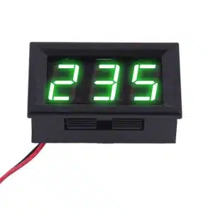 0.56'' DC 0-30V Digital Green Display Voltmeter