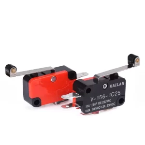 V-156-1C25 15A micro switch Push Button SPDT Momentary Limit switch